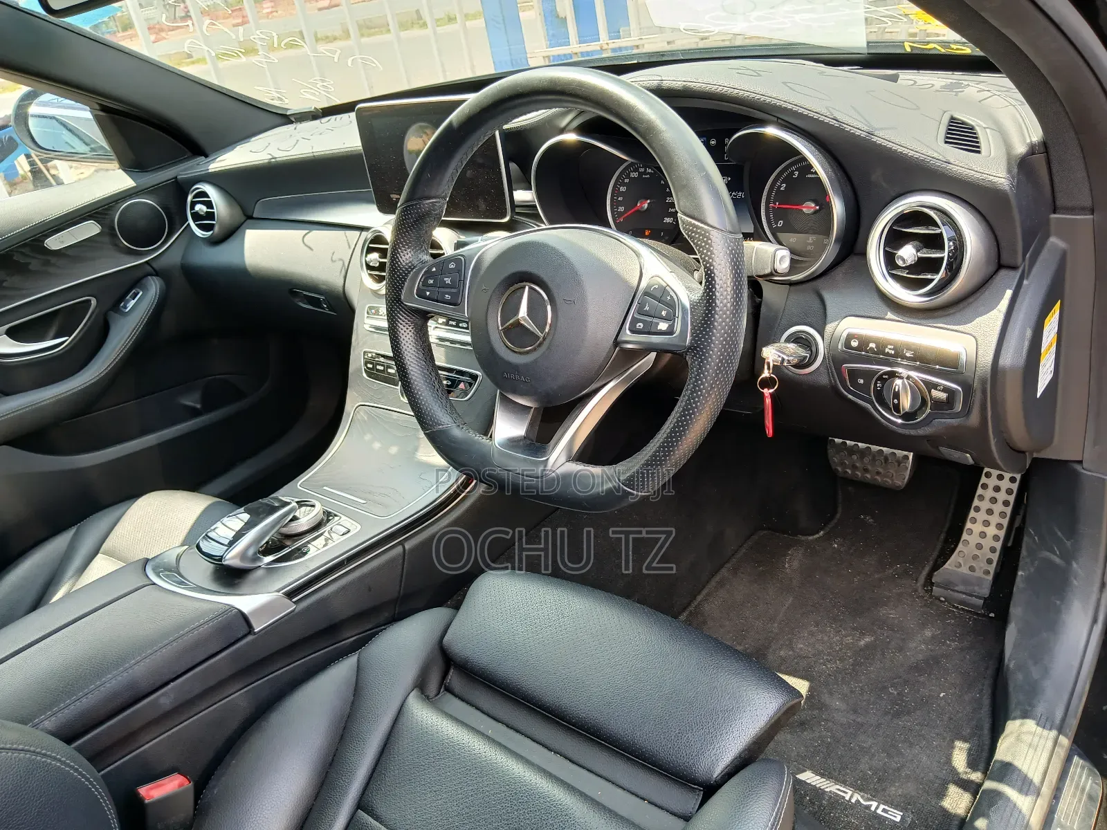 Mercedes-Benz C200 2015 Black