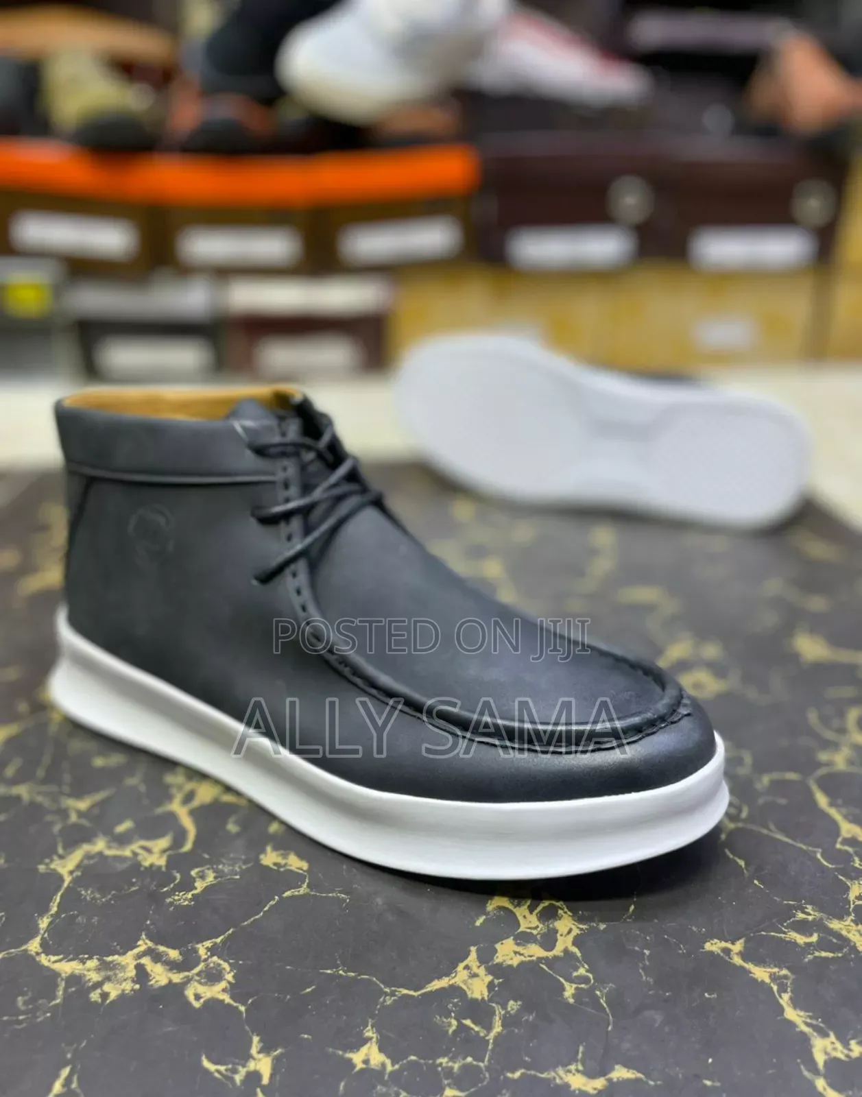 Ming Hit Mens Boots Black