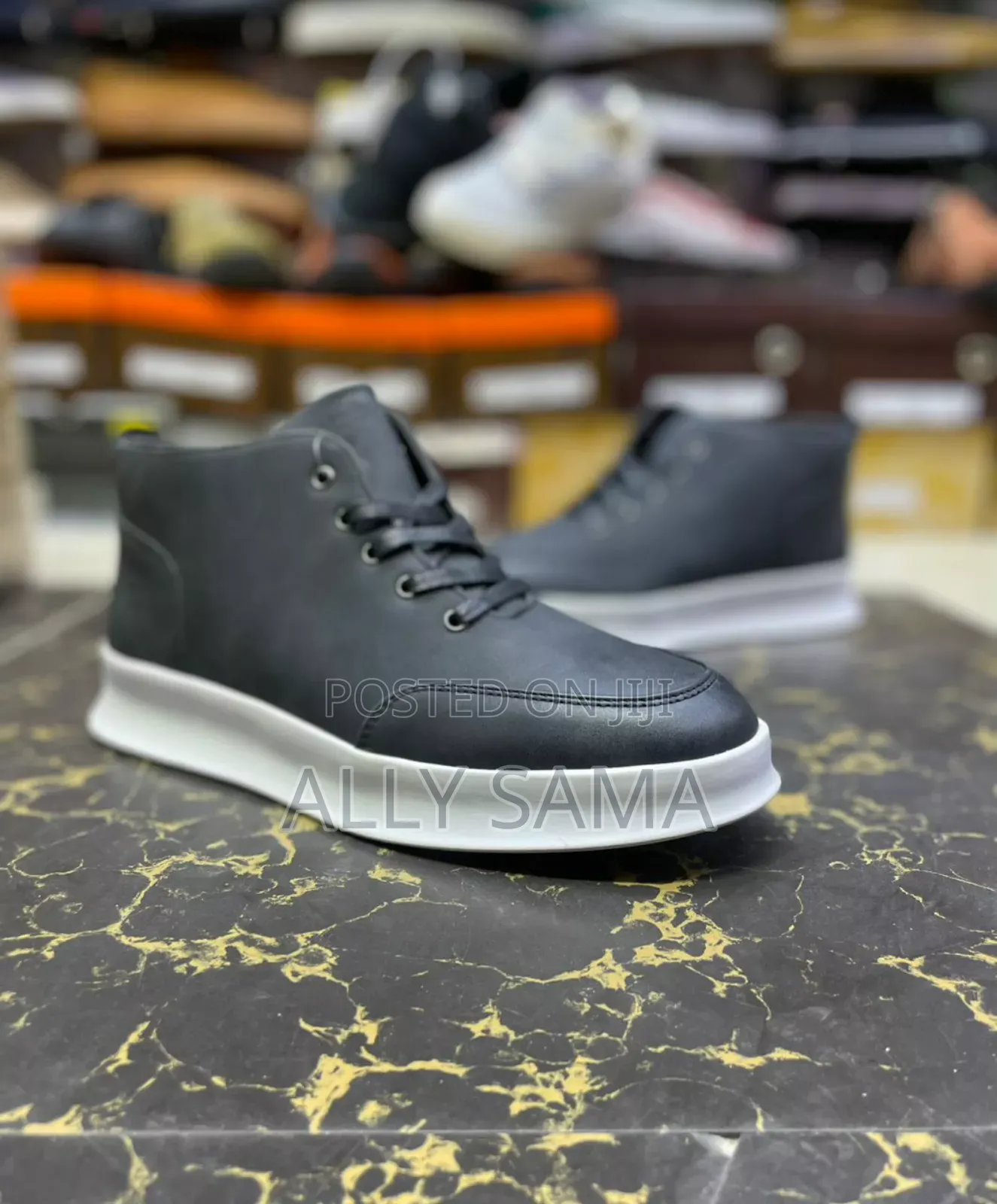 Ming Hit Mens Boots Black