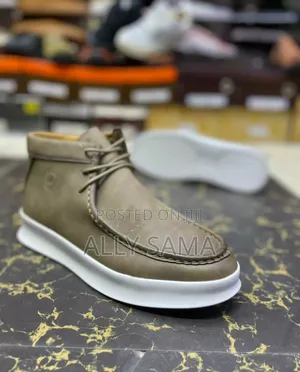 MING HI Mens Boots Brown