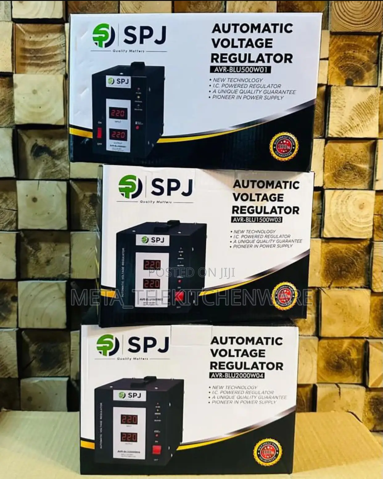 SPJ Automatic Voltage Regulator (Stabilizer 0.5kva)