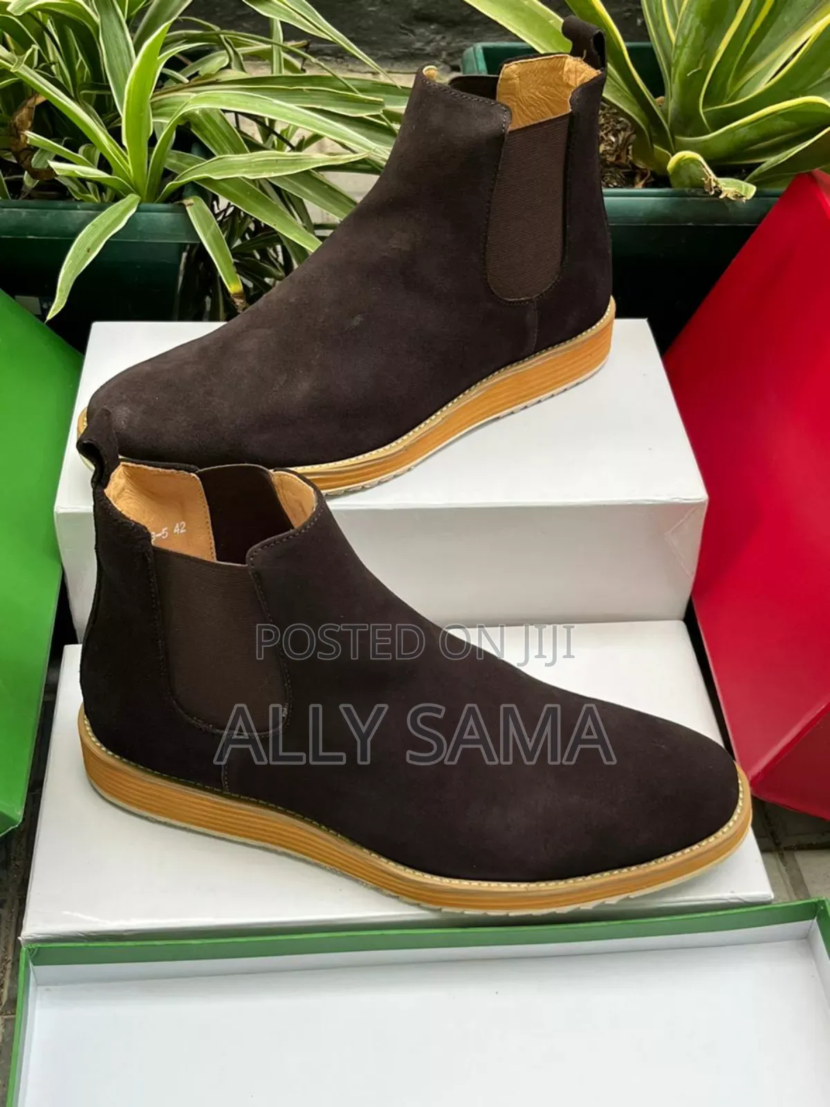 Mens Boots Prada Material Leather