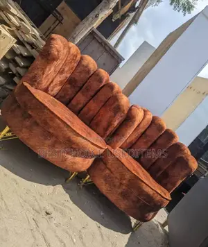 Sofa Za Kisasa Zipo Mbili Kitambaa Valvet