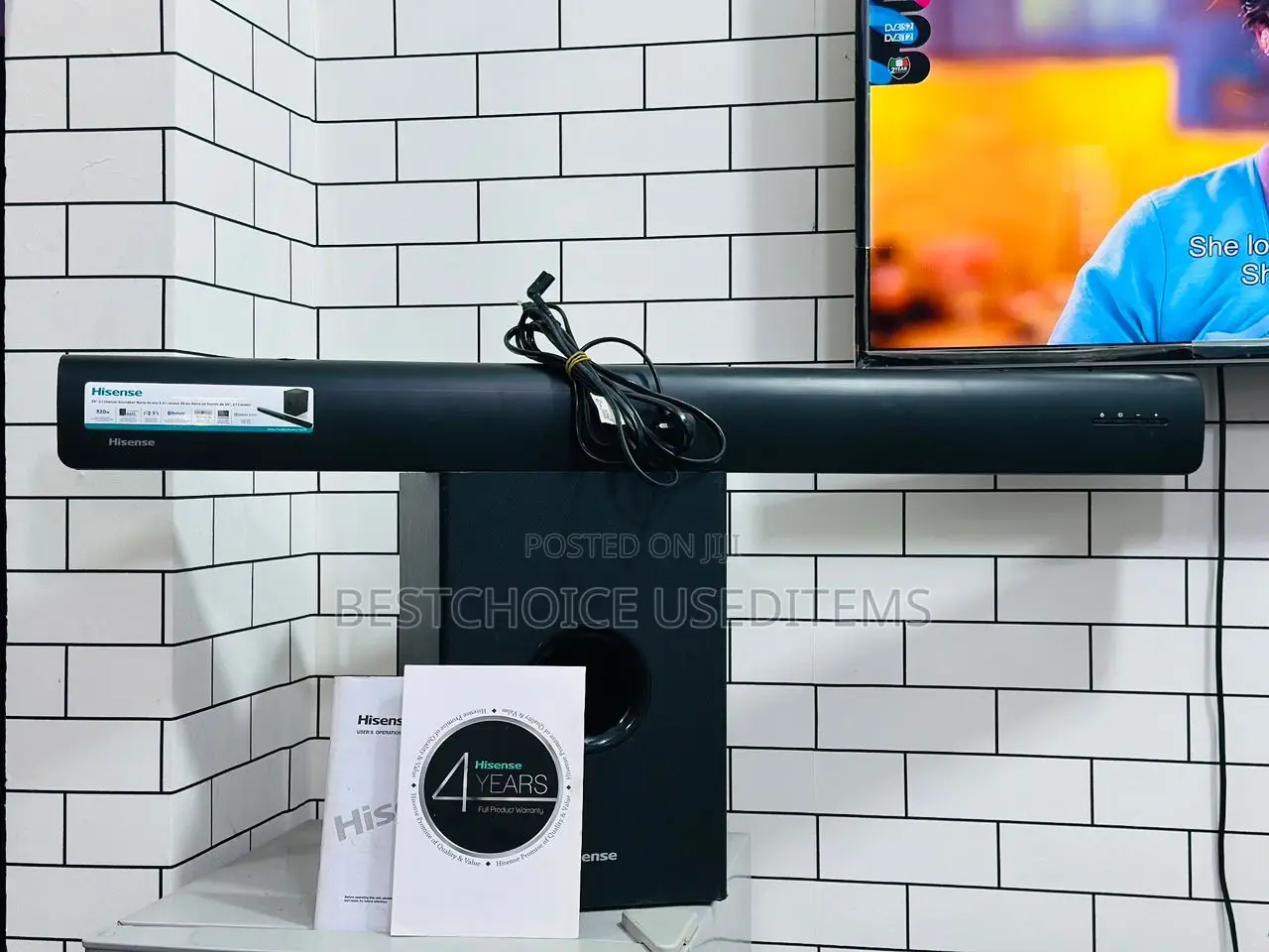 HISENSE SOUNDBAR // 320W // No Remote