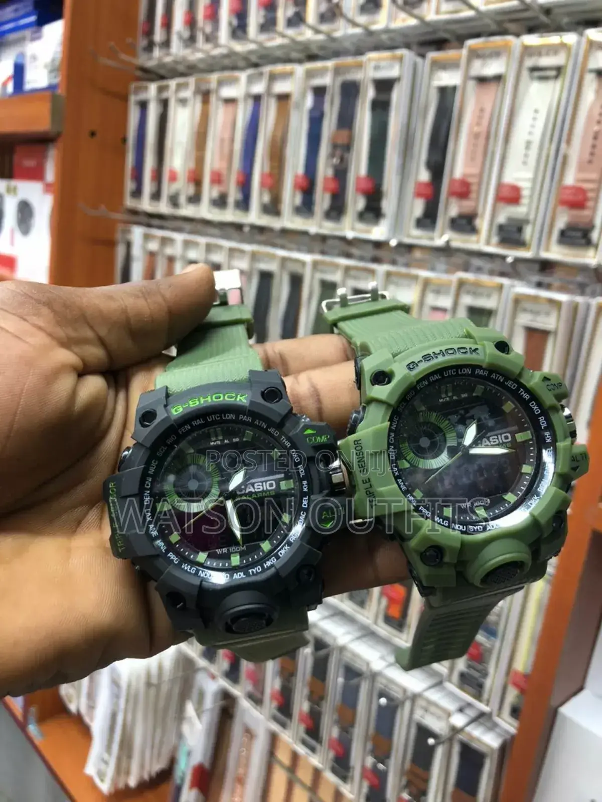 G Shock Double Watches
