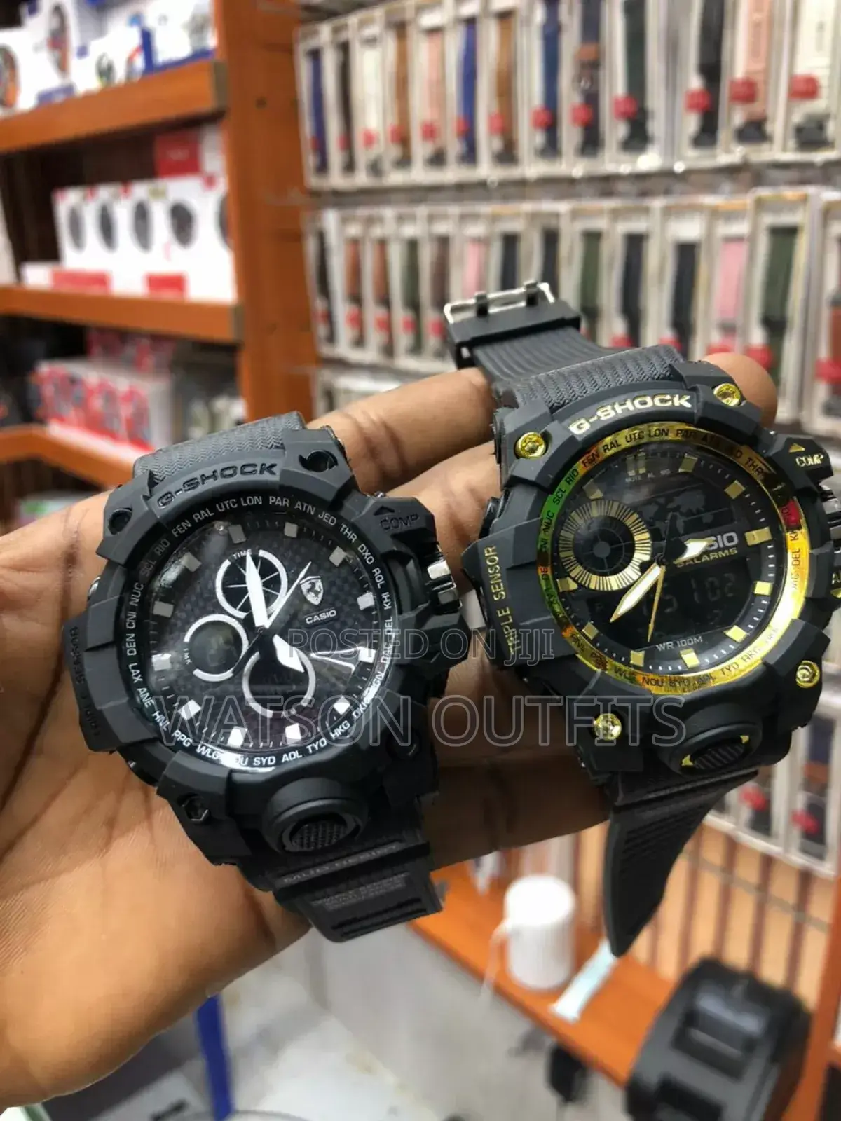 G Shock Double Watches