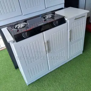 Kitchen Cabinet Ya Kuwekea Jiko La Plate Mtungi