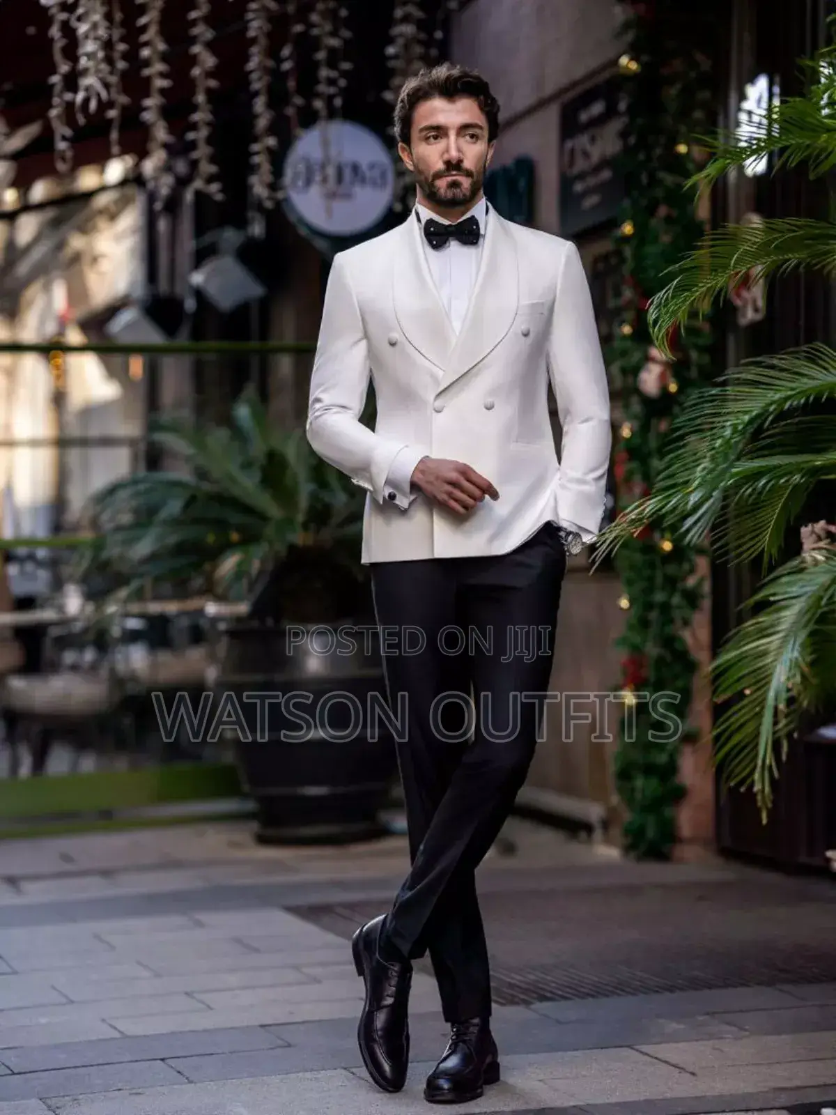 Mario Casas White Suits