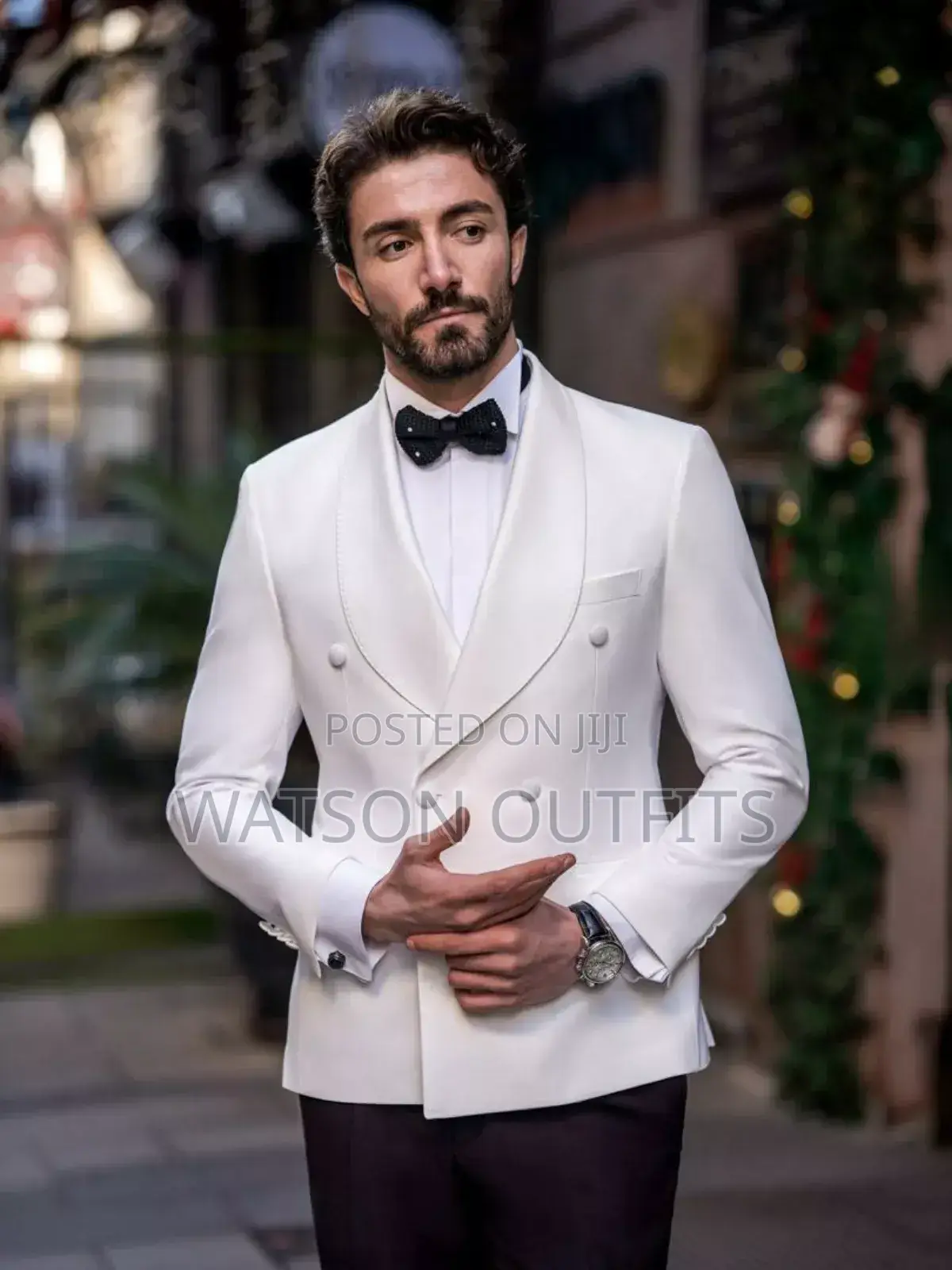 Mario Casas White Suits