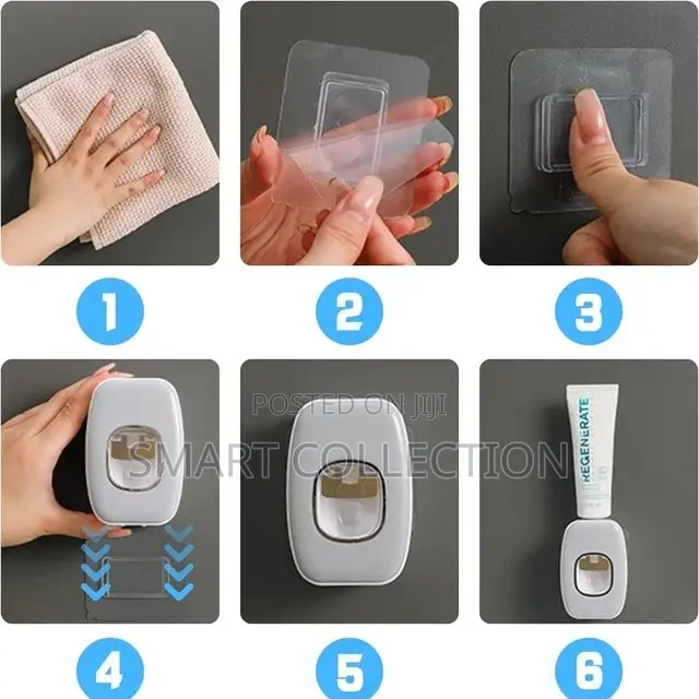 Wall Mount Automatic Toothpaste Squeezer Dispenser