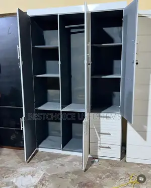 Milango Mitatu Kabati Rangi Nyeupe Bei Ya Kutupa