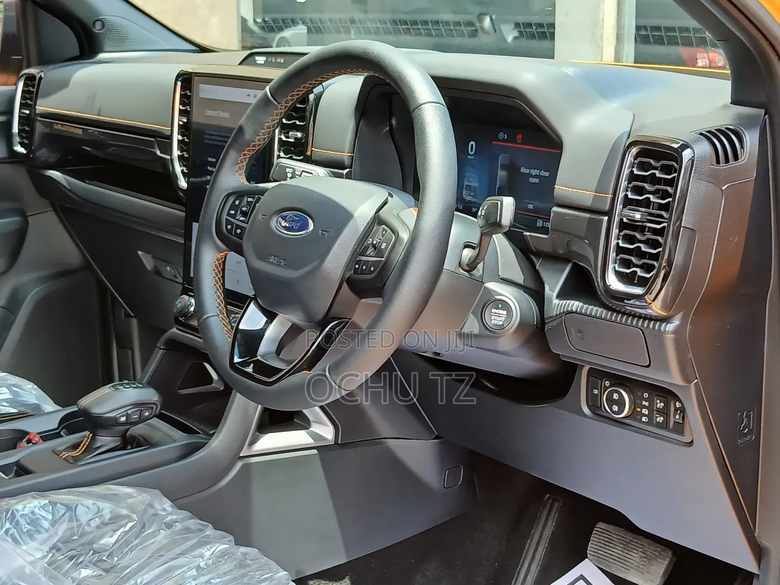 New Ford Ranger 2024 Orange