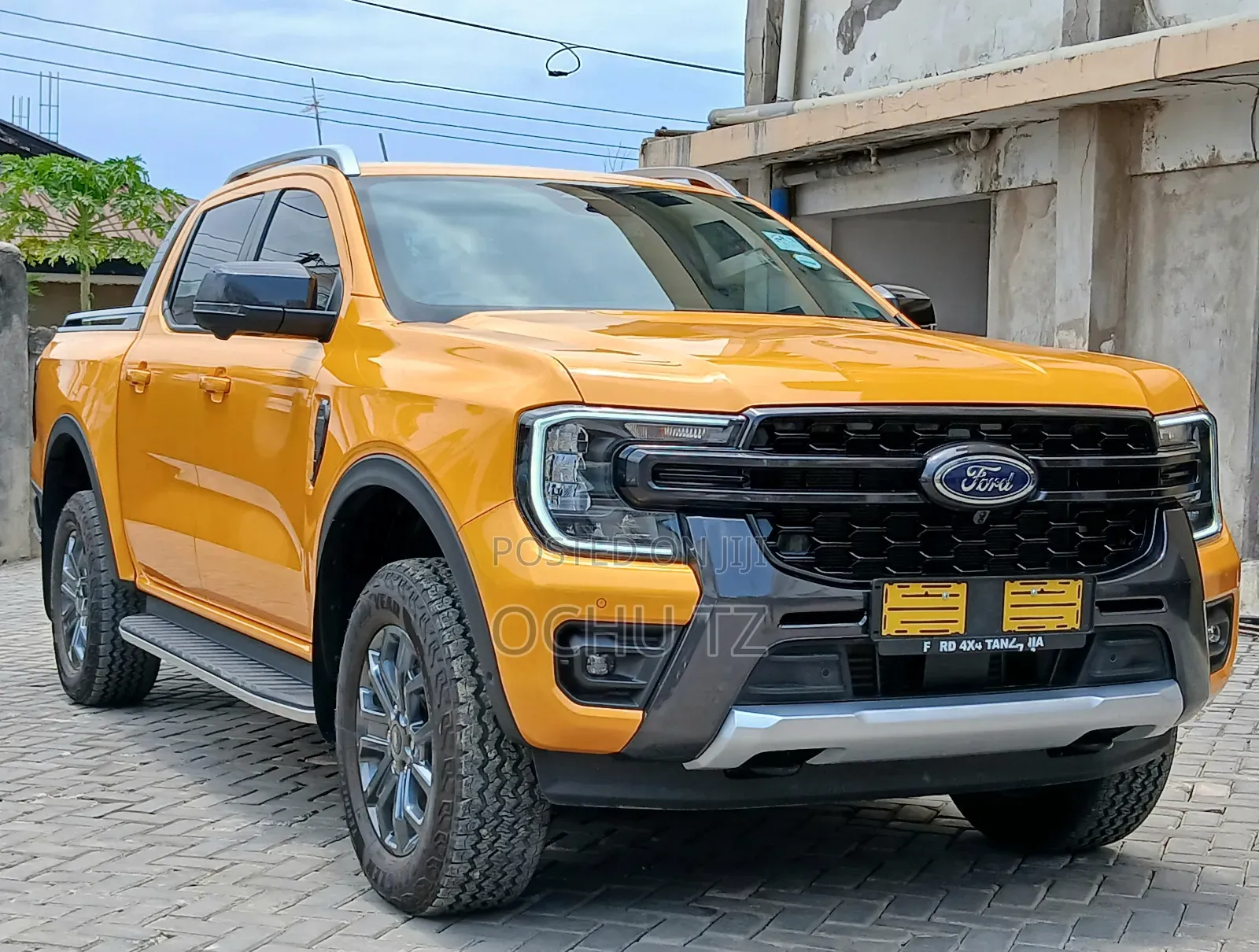 New Ford Ranger 2024 Orange