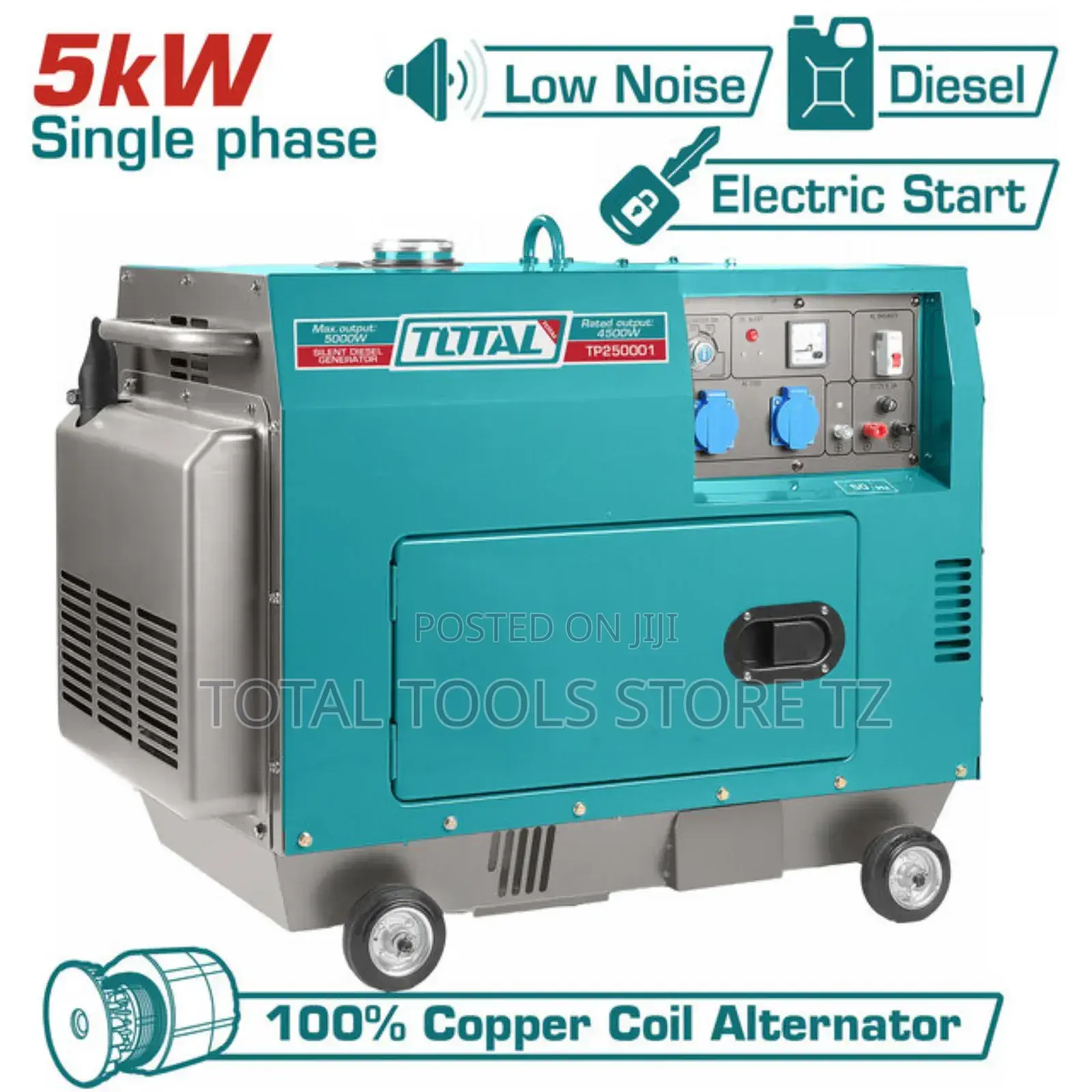 Total DIESEL Generator 5kw