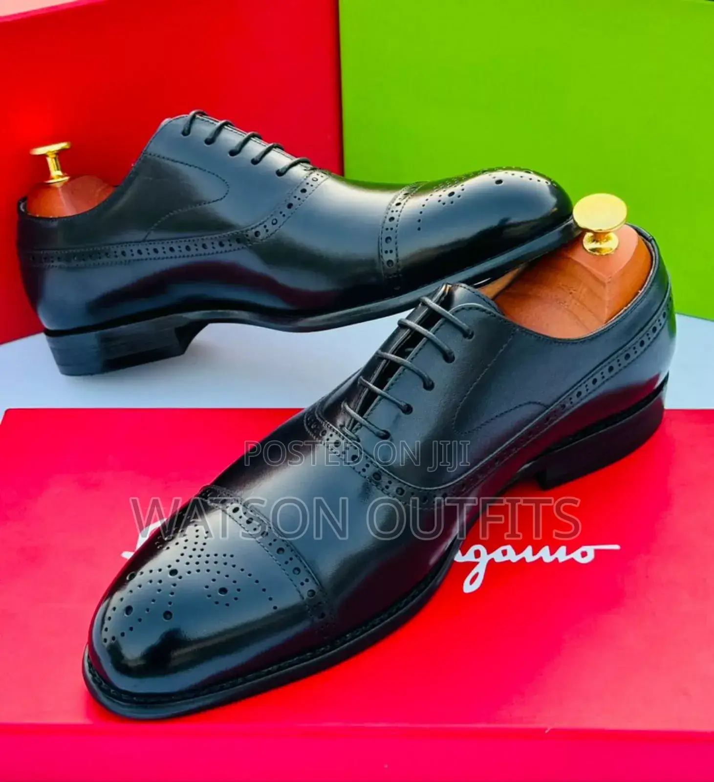 Black Coffee Men Leather Shoes