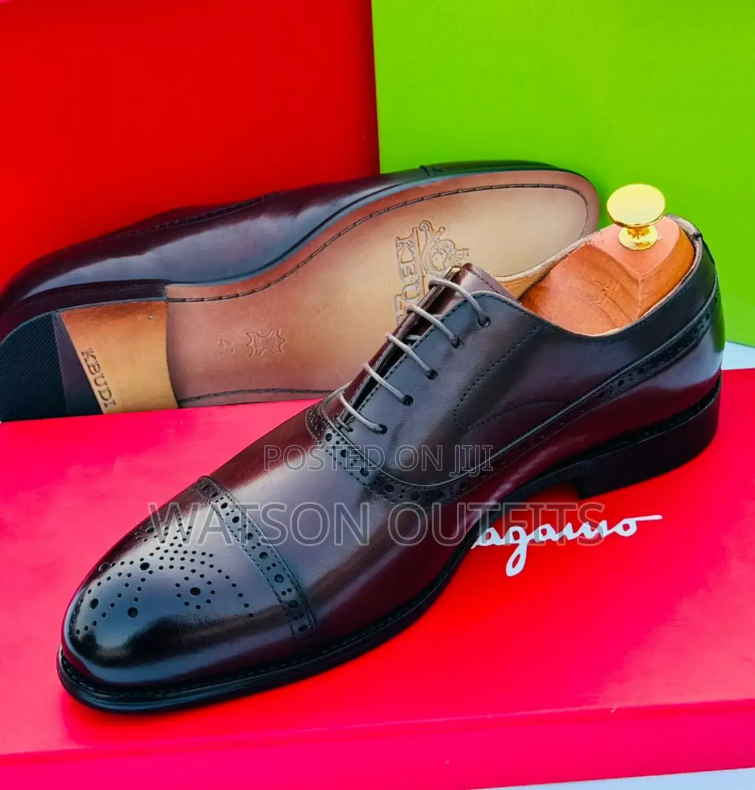 Black Coffee Men Leather Shoes