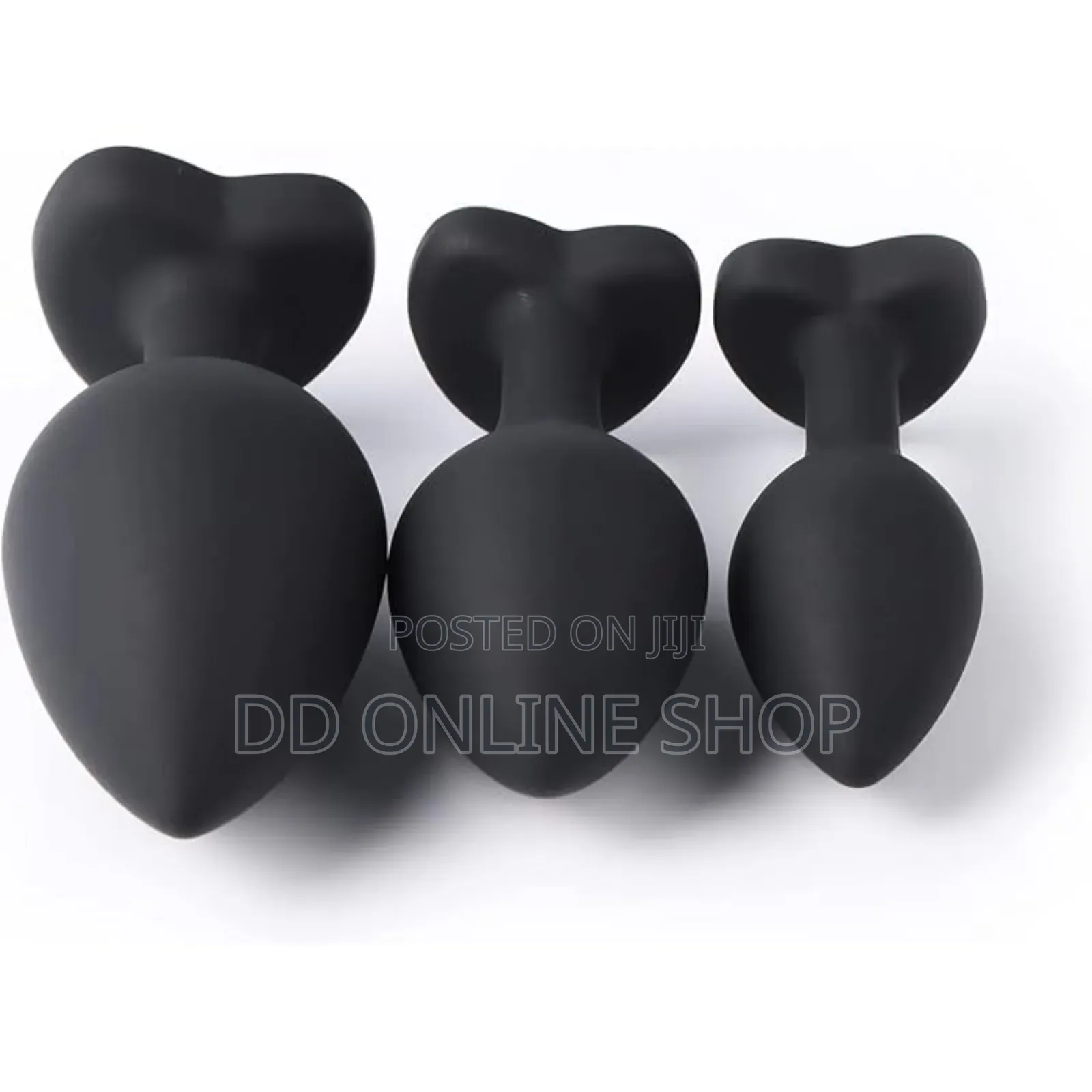 Anal Plugs Sex Toys Trainer Kit,3PCS Silicone.