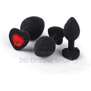 Anal Plugs Sex Toys Trainer Kit,3PCS Silicone.
