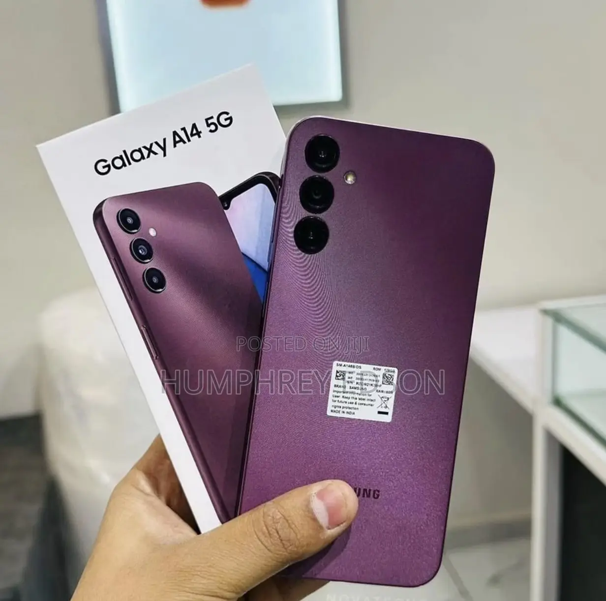 New Samsung Galaxy A14 128 GB Purple