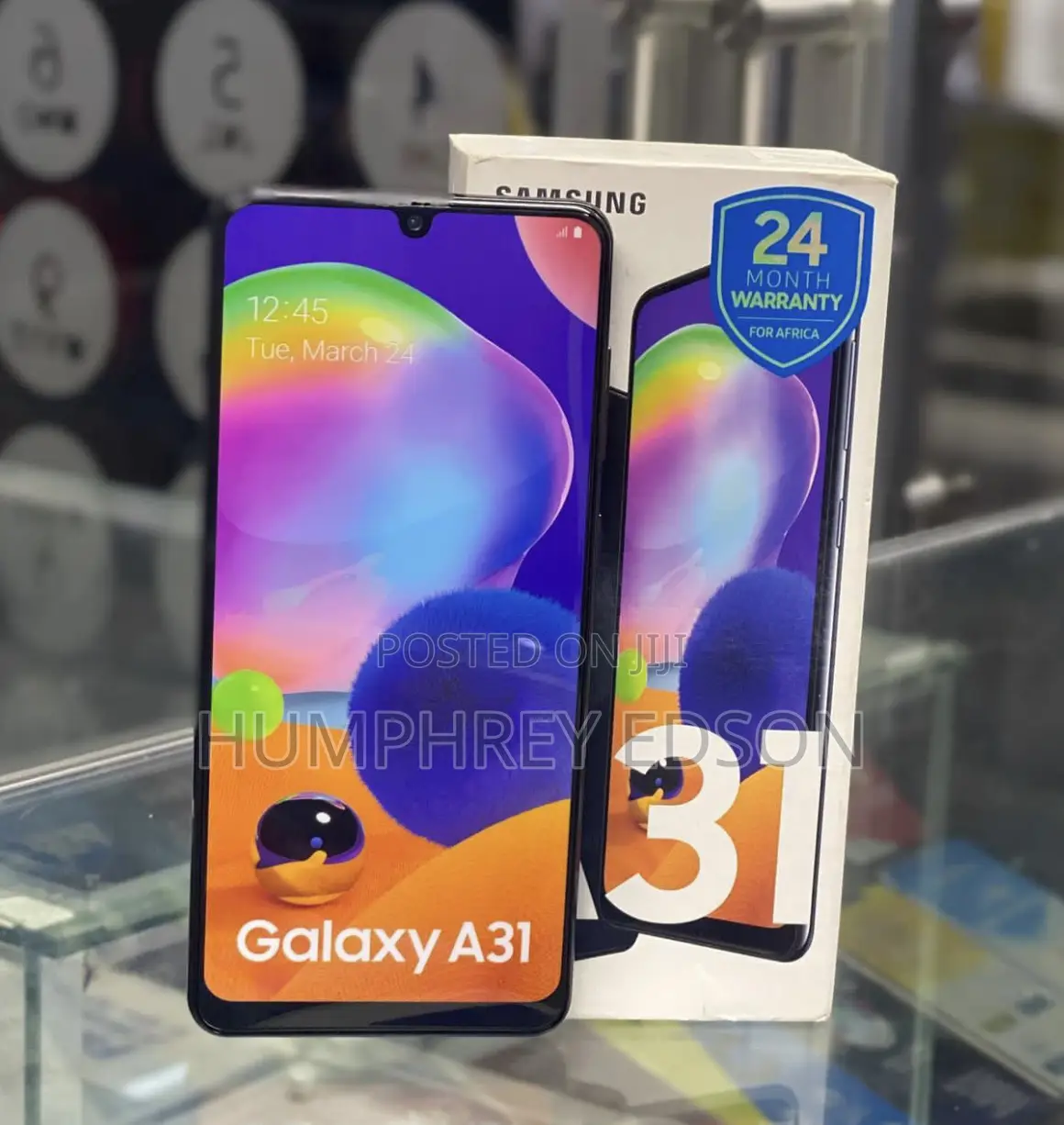 New Samsung Galaxy A31 128 GB Black
