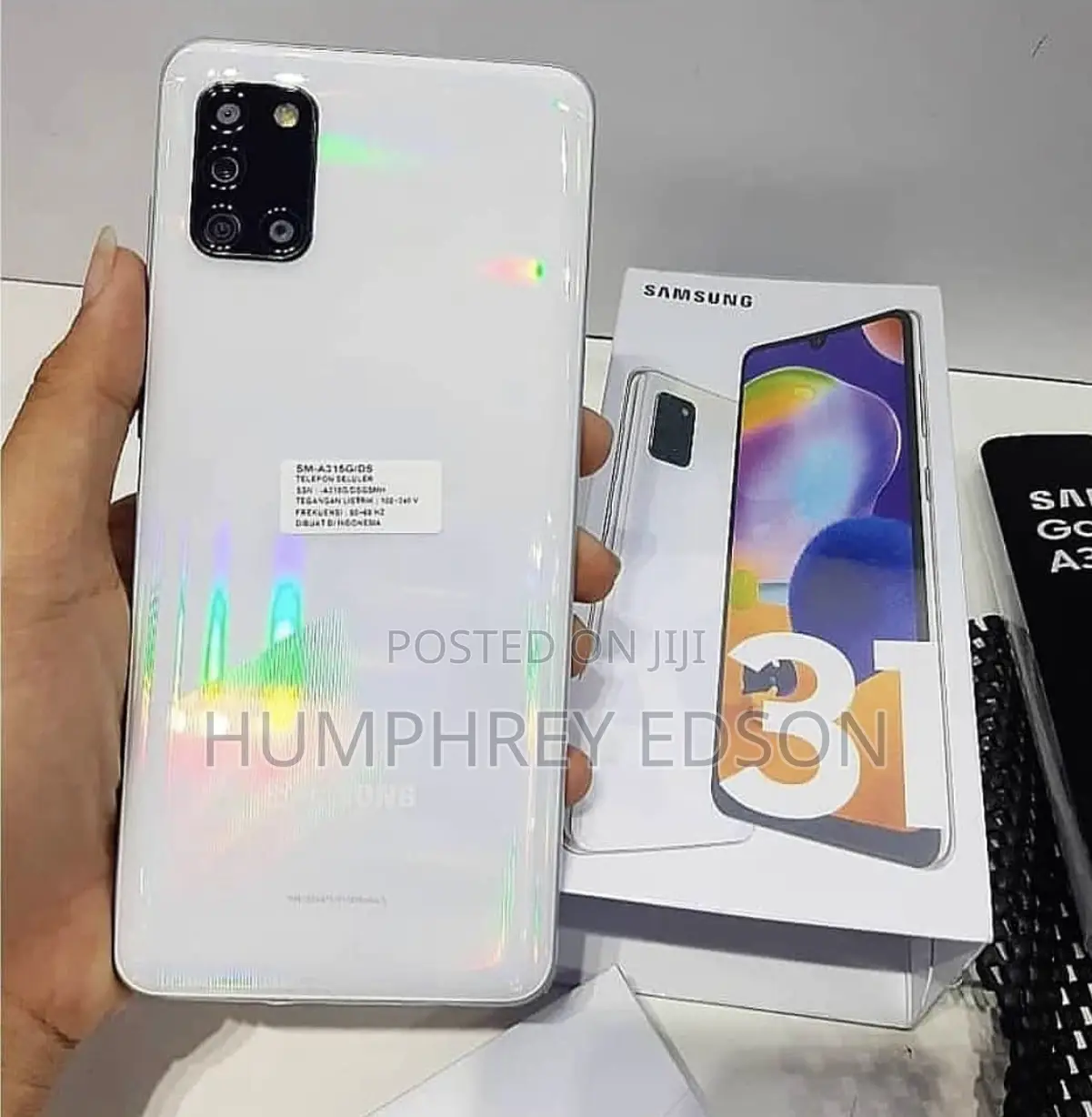 New Samsung Galaxy A31 128 GB White