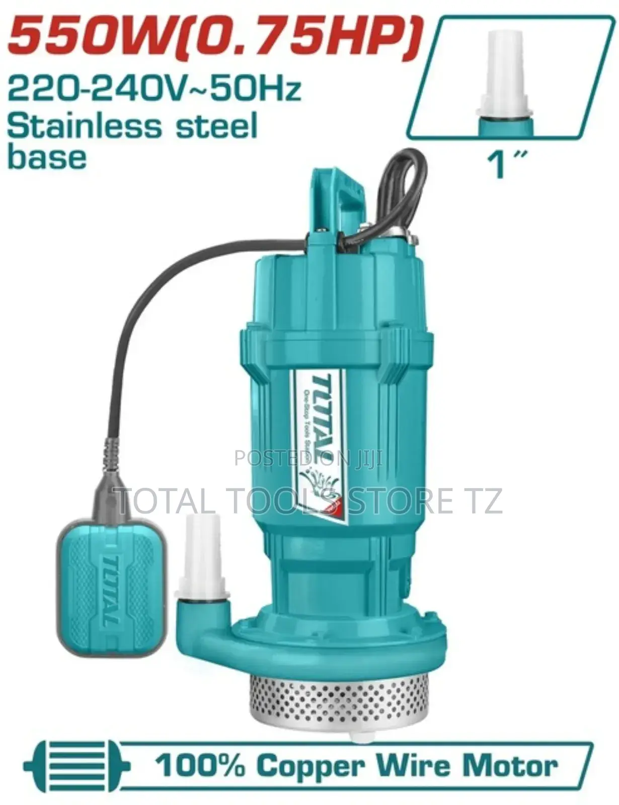 Total Marine Pump 0.75hp