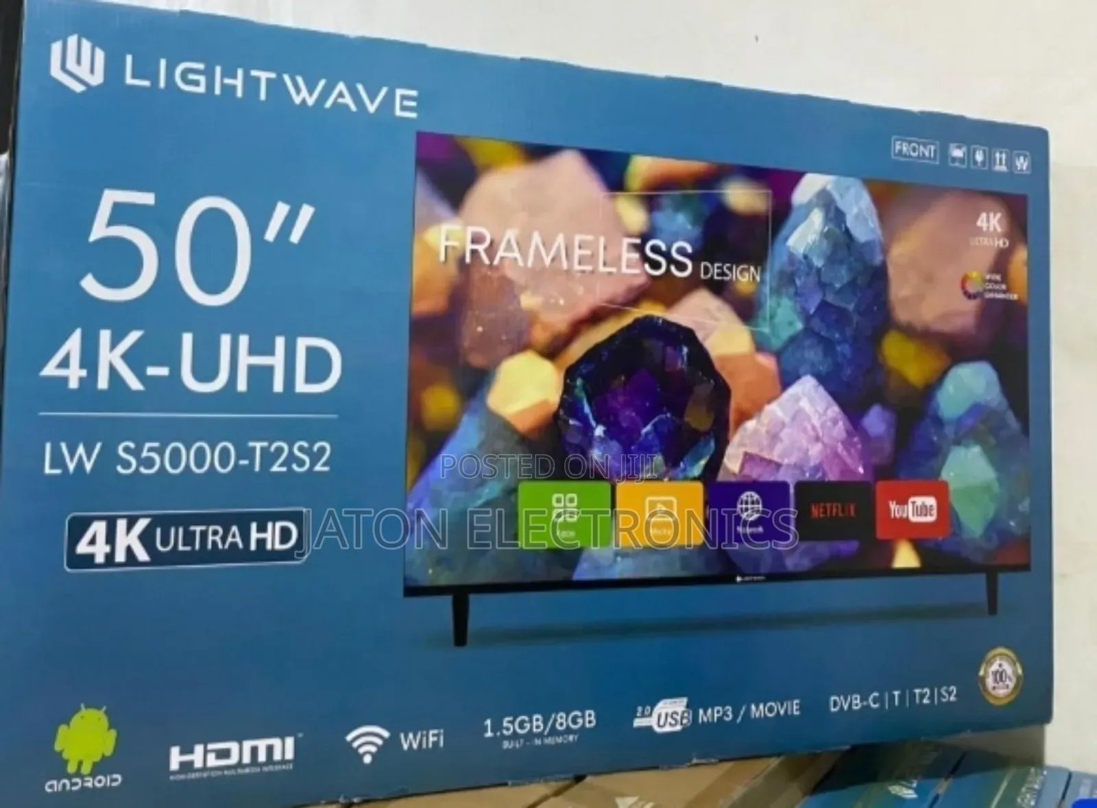 Lightwave 50 Inches Uhd Smart TV