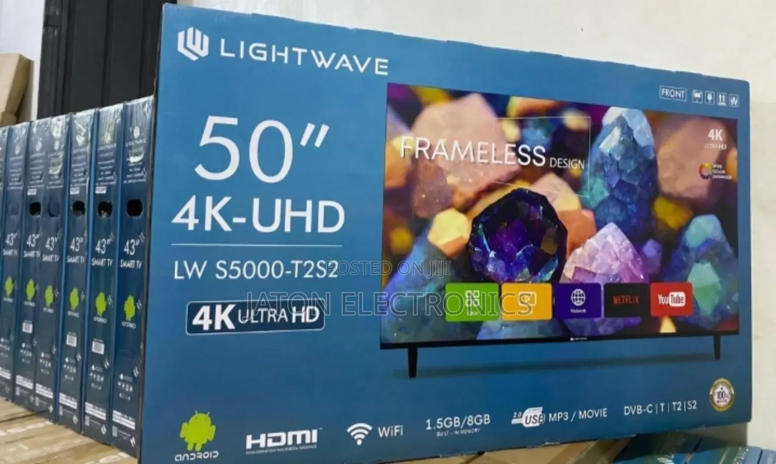 Lightwave 50 Inches Uhd Smart TV
