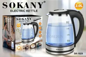 Sokany Kettle, Jag N La Kioo Ujazo N 2lt