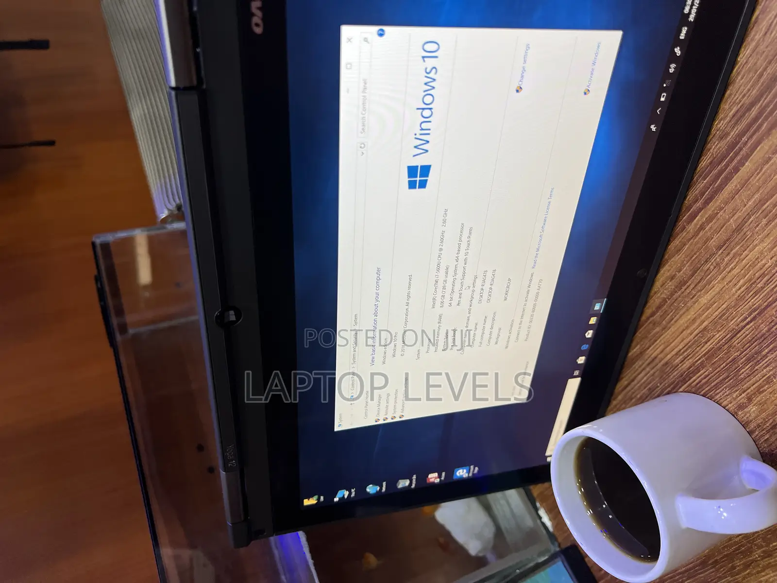 Laptop Lenovo Yoga 11e 8GB Intel Core I7 SSD 256GB