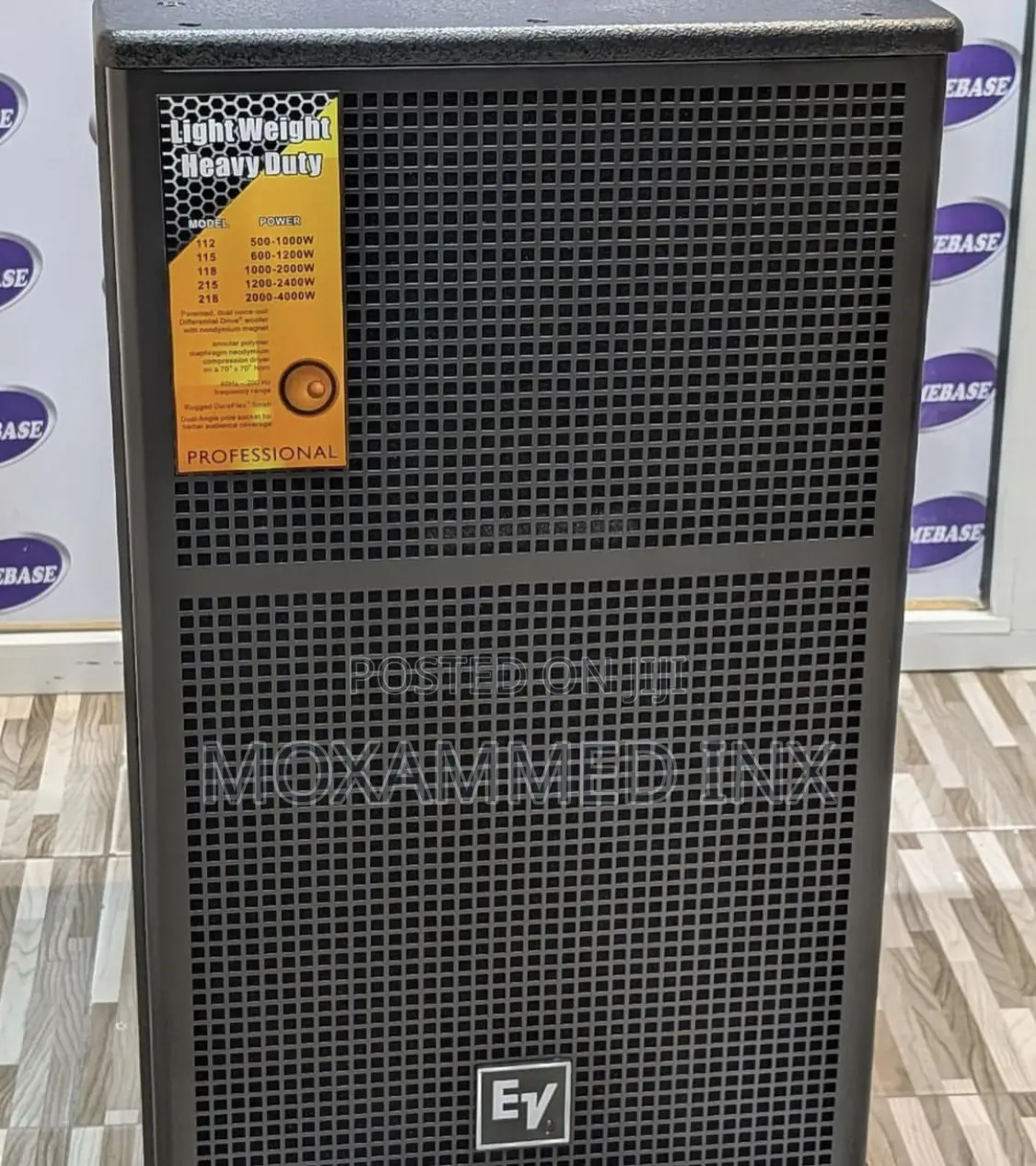 EV 115 SPEAKER Single Inch