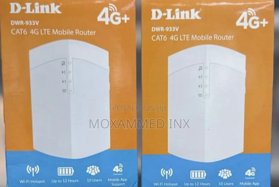 D-Link DWR-933v Cat6 4G LTE Mobile Router 4G+