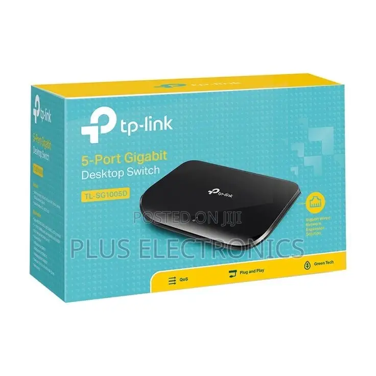 TP-LINK 8-Port Gigabit Unmanaged Desktop Switch,