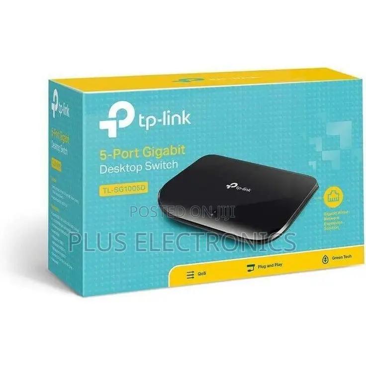 TP-LINK 8-Port Gigabit Unmanaged Desktop Switch,