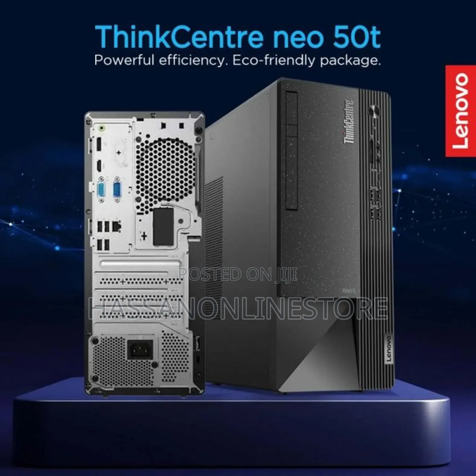 New Lenovo ThinkCentre Neo 50T 4GB Intel Core I3 HDD 1T