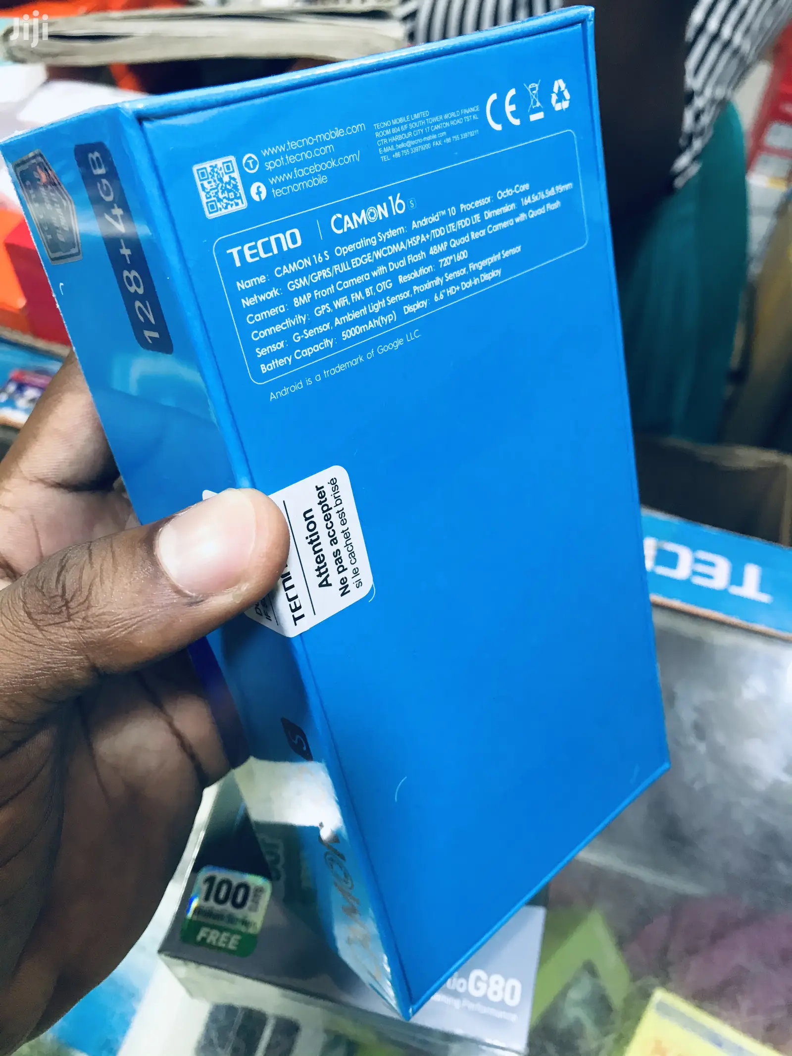 New Tecno Camon 16S 128 GB