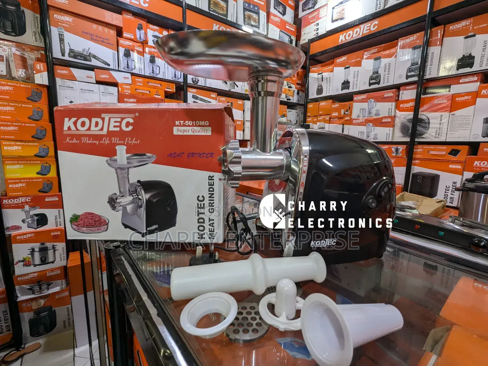 KODTEC Electric Meat Grinder/ Mashine Ya Kusaga Nyama1000W