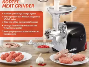 KODTEC Electric Meat Grinder/ Mashine Ya Kusaga Nyama1000W