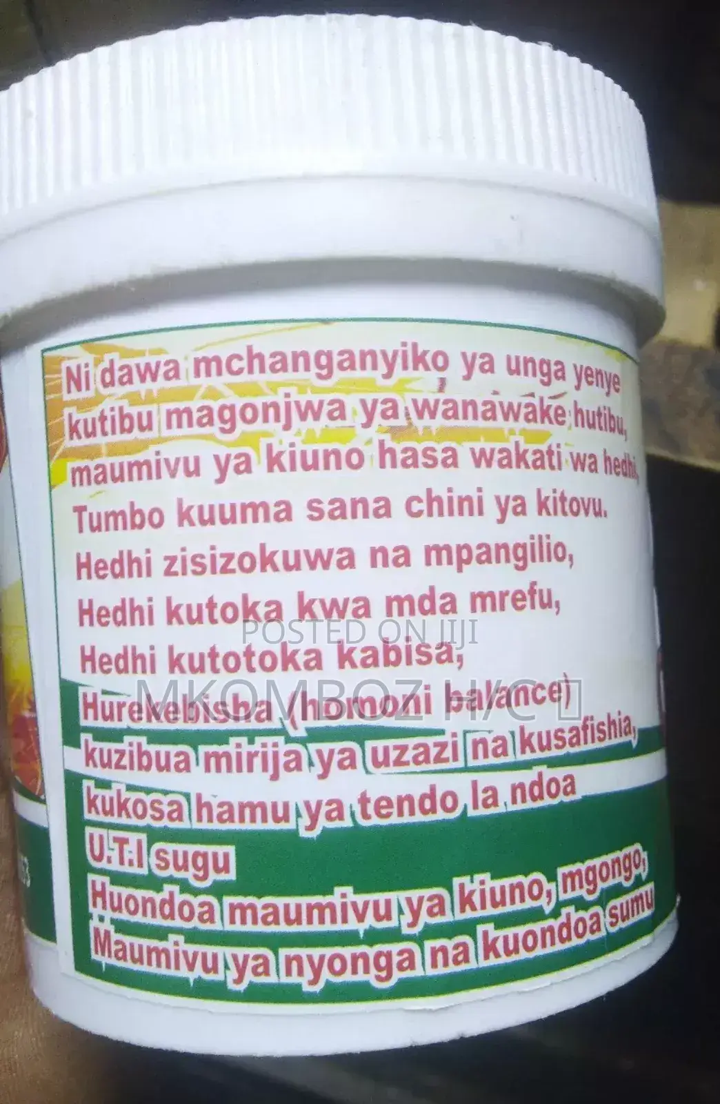 Kuzibua Mirija Ya Uzazi, Maumivu Ya Nyonga, Kutoona Hedh