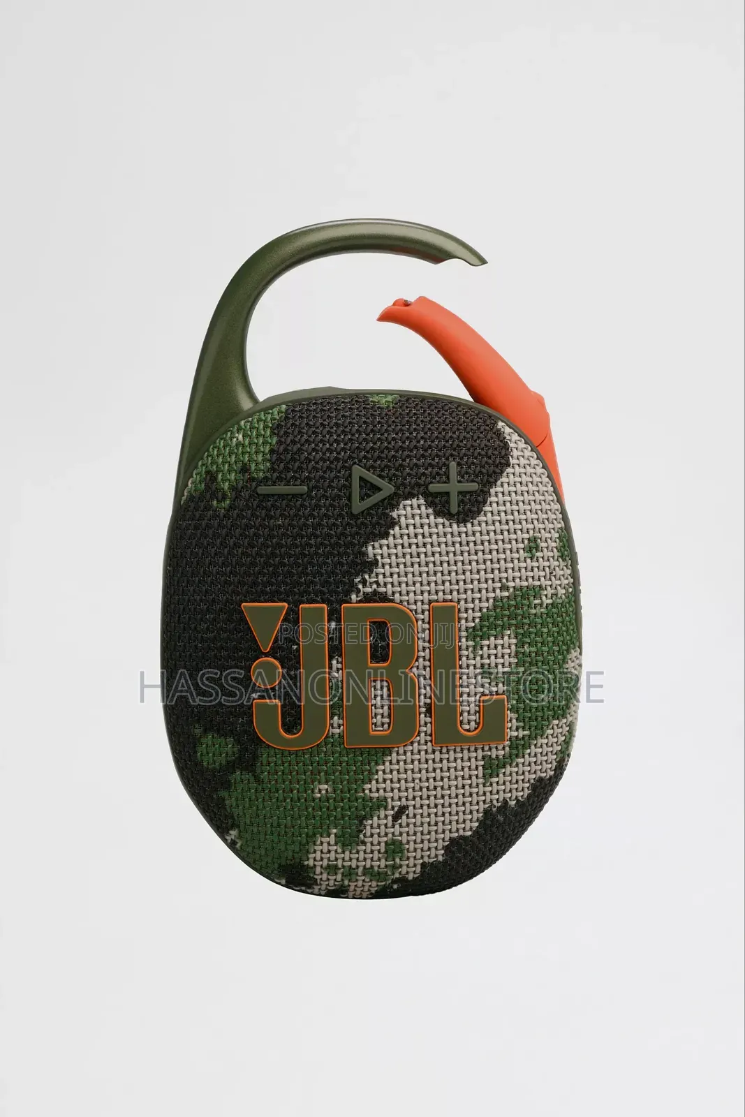 JBL Clip 5 Portable Bluetooth Speaker - Army