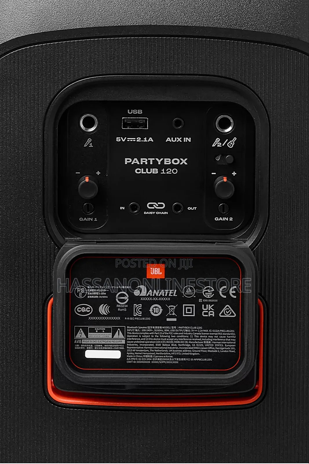 JBL Partybox Club 120 160w Wireless Party Speaker