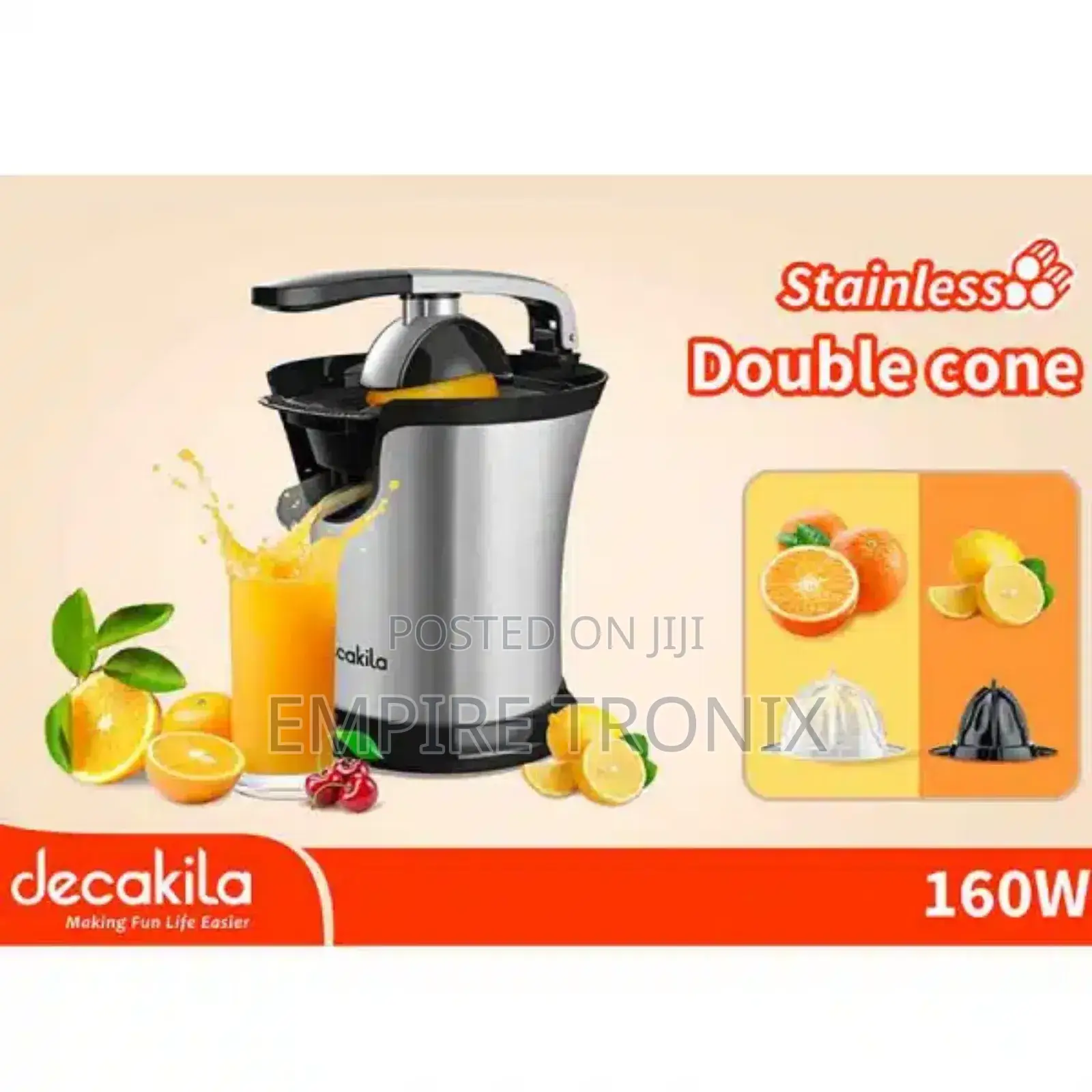 Decakila Citrus Juicer 160W KEJC008B