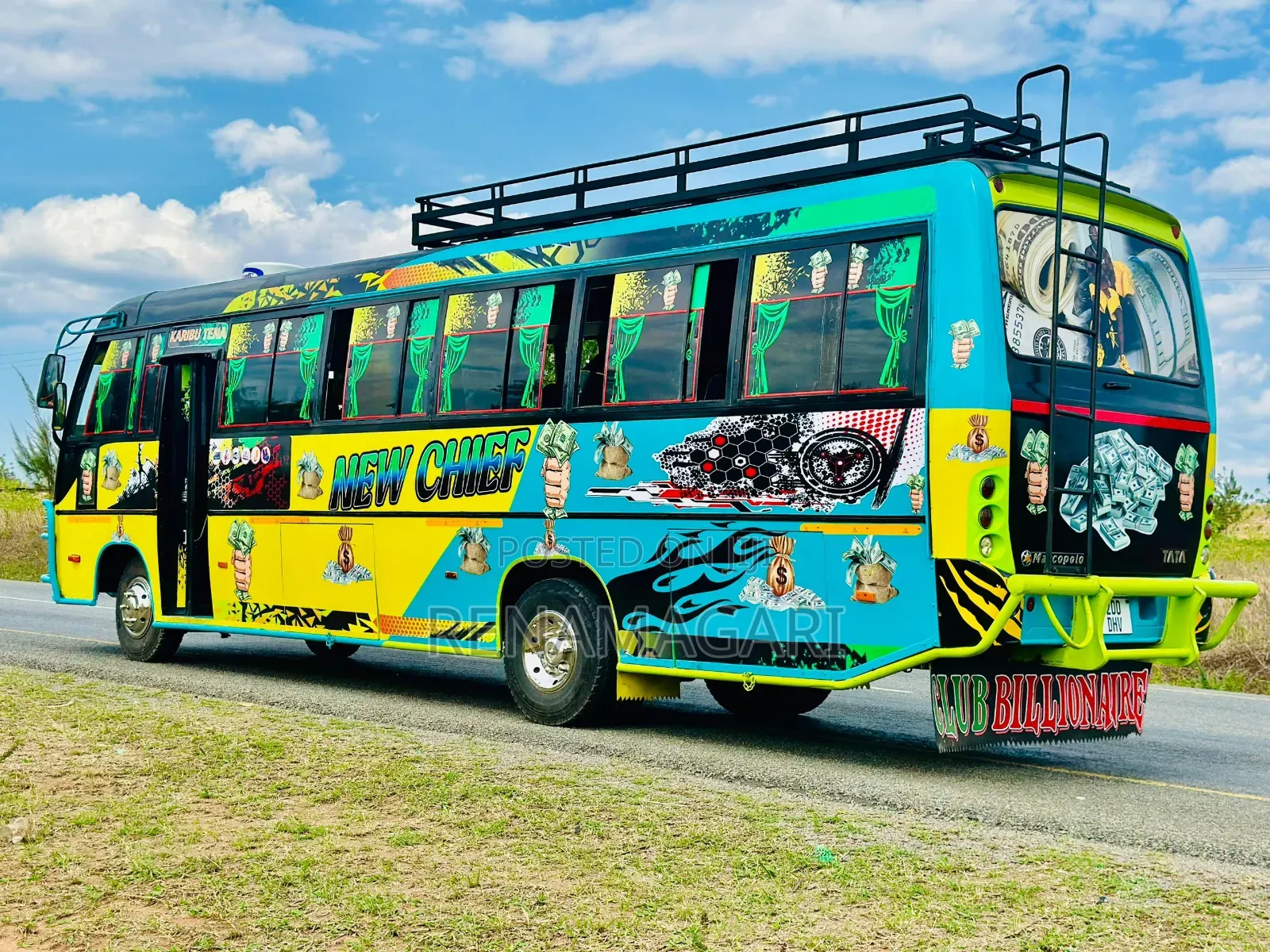 Tata Starbus Ultra Skool 1999 Yellow