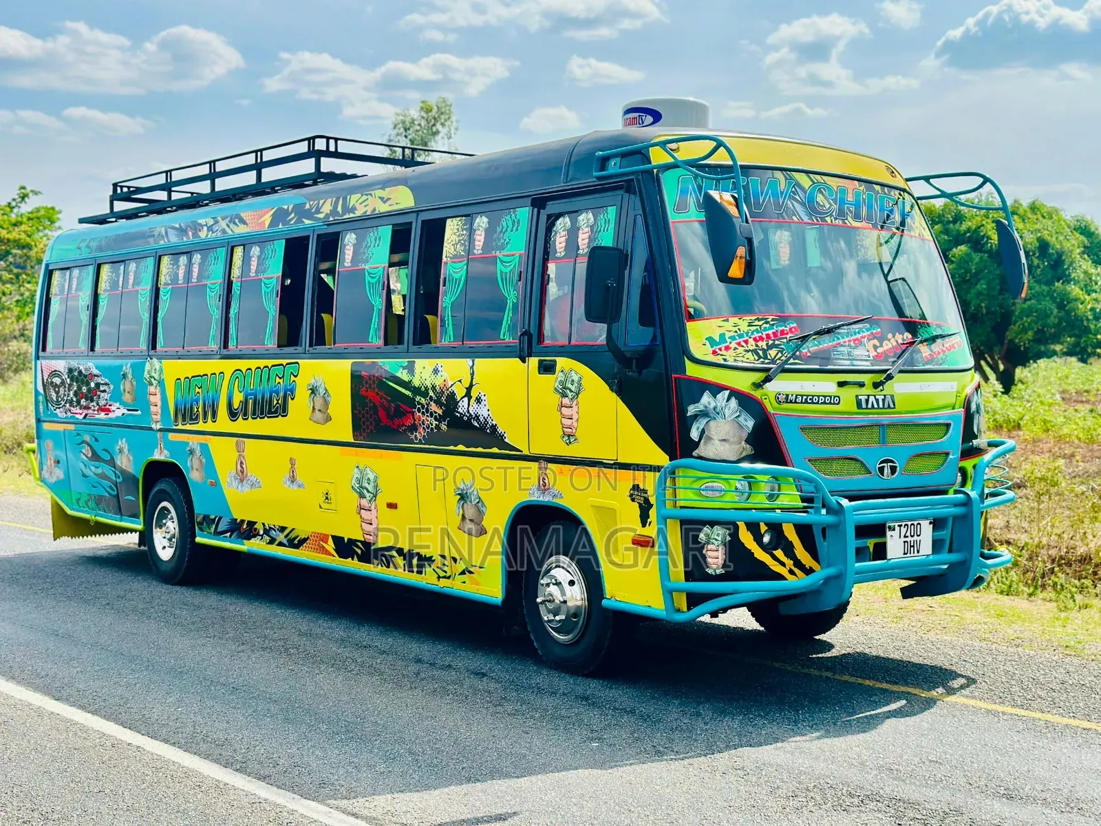 Tata Starbus Ultra Skool 1999 Yellow