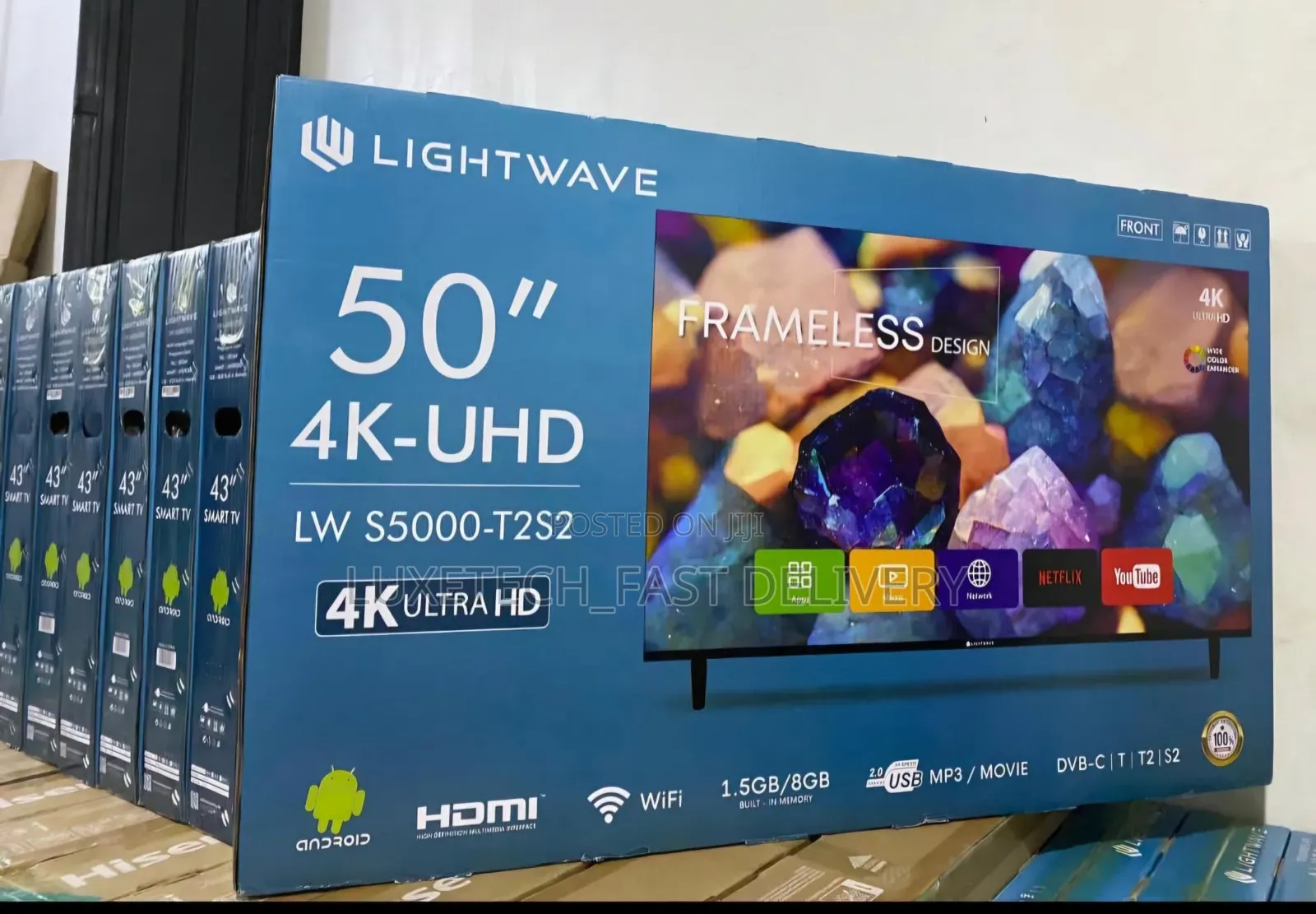 Lightwave 50 Inches Smart TV Uhd