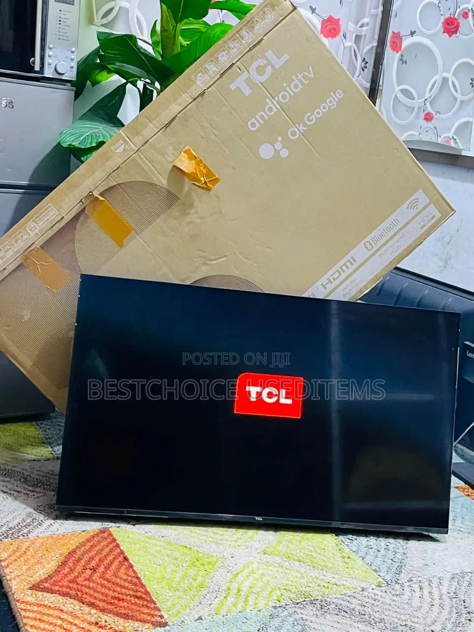 TCL ANDROID TV INCH 43 Frameless Full Box Bei Ni Tu