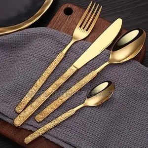 Gold Cutlery Stainless Steel 24in1