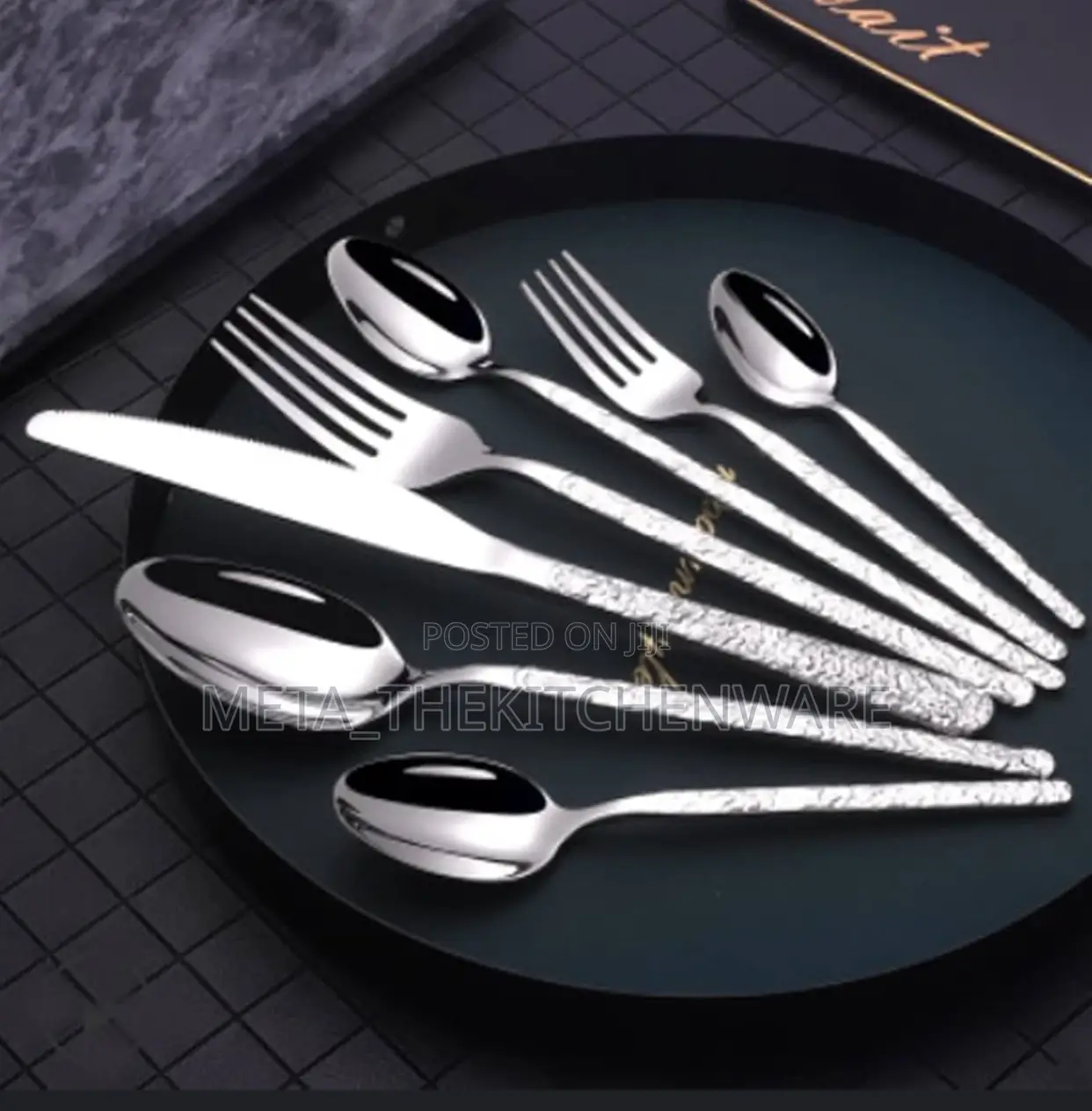 Silver Cutlery Stainless Steel 24in1