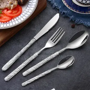 Silver Cutlery Stainless Steel 24in1