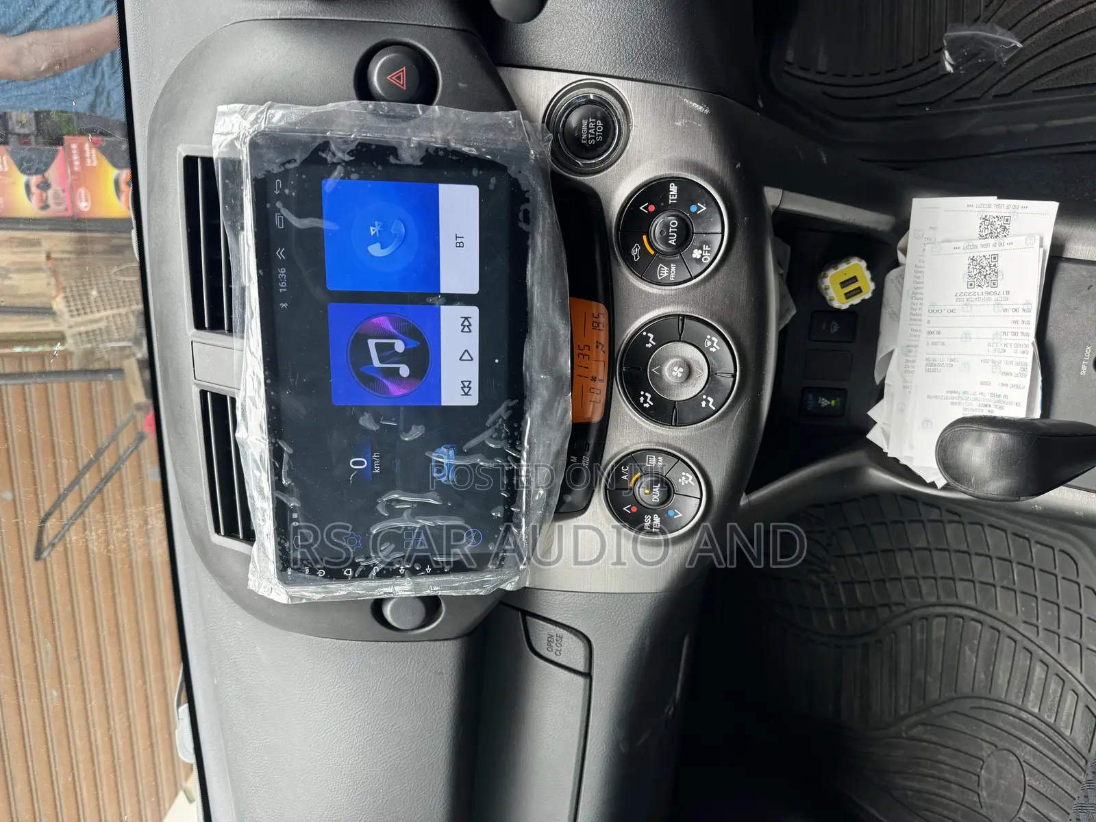 Toyota Vanguard Android Radio
